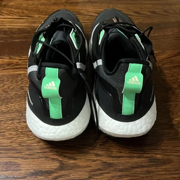 Adidas Gore-Tex Waterproof Membrane Ultraboost Shoe Men sz 10 black and green - Picture 5 of 7